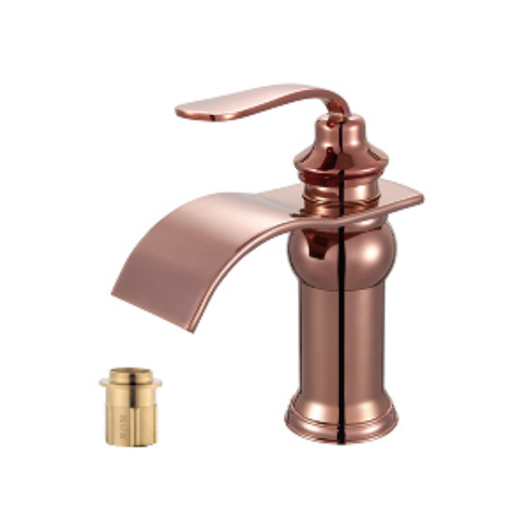 European Style Cold And Hot Copper Archaize Single Hole Retro Basin Faucets