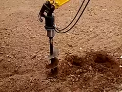 Auger hydraulic earth drill for 10-15 ton excavator earth augers