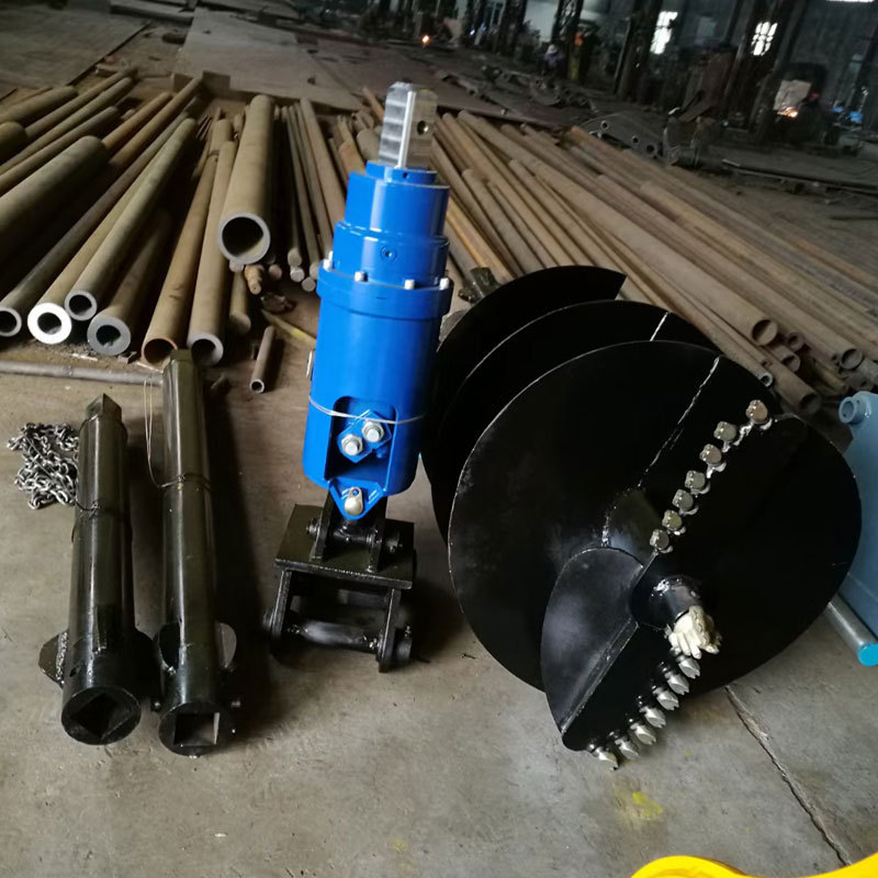 Auger hydraulic earth drill for 10-15 ton excavator earth augers