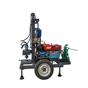 NK simple homemade mini portable commercial drilling rig 100m drilling rig small water well drilling rig for sale