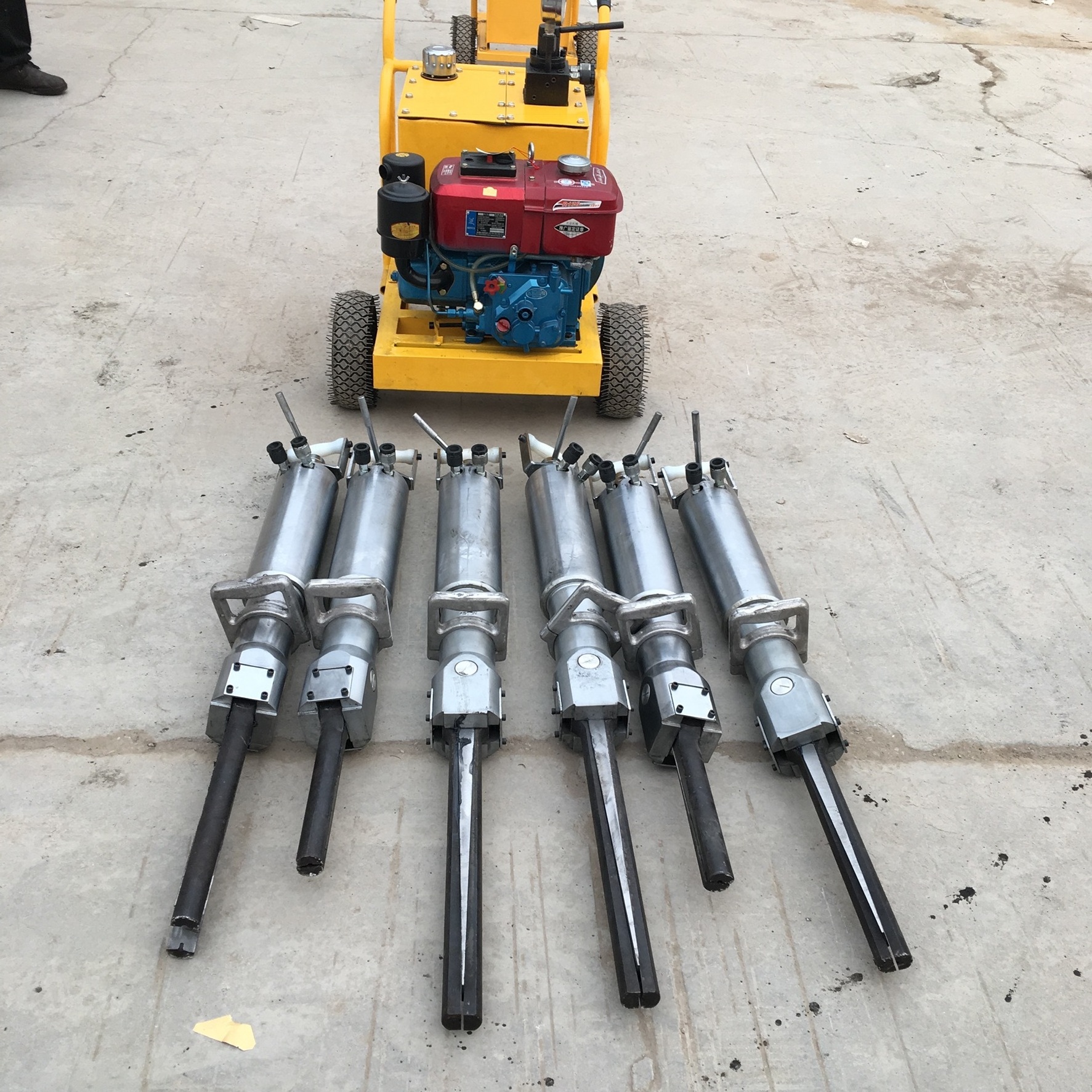 hydraulic Stone Splitting rock splitter