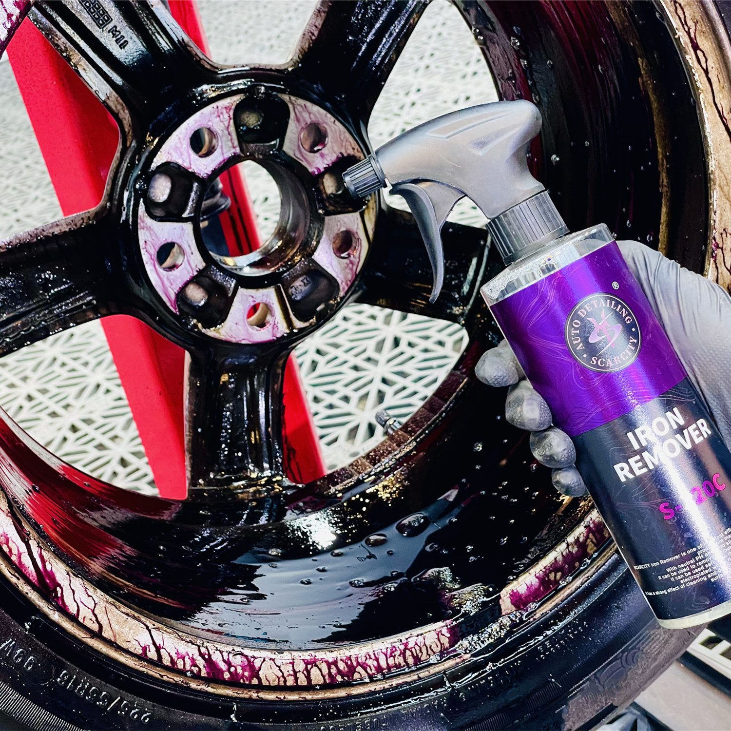 SCARCITY wheel cleaner PH balanced 7