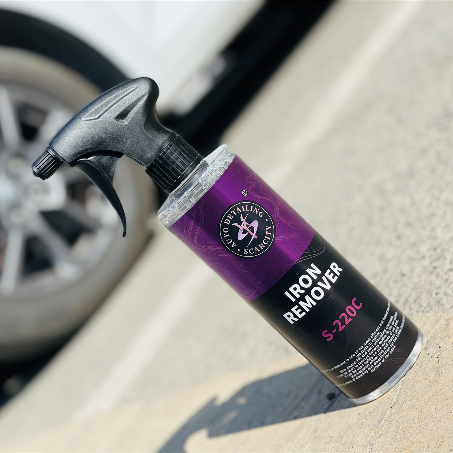 SCARCITY Liquid Spray Car Care maintenance Iron Dust Stain Car Rust Remover