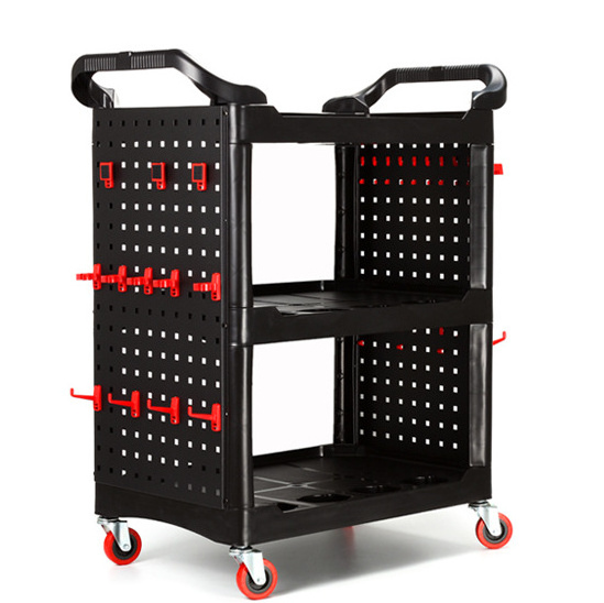 SCARCITY car detailing cart plastic trolley cart