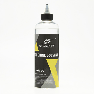 SCARCITY tire shine gel/aerosol tire shine/water based tire shine