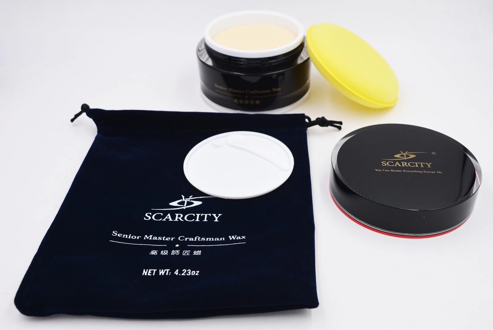 SCARCITY colored auto wax/Brazilian auto car wax