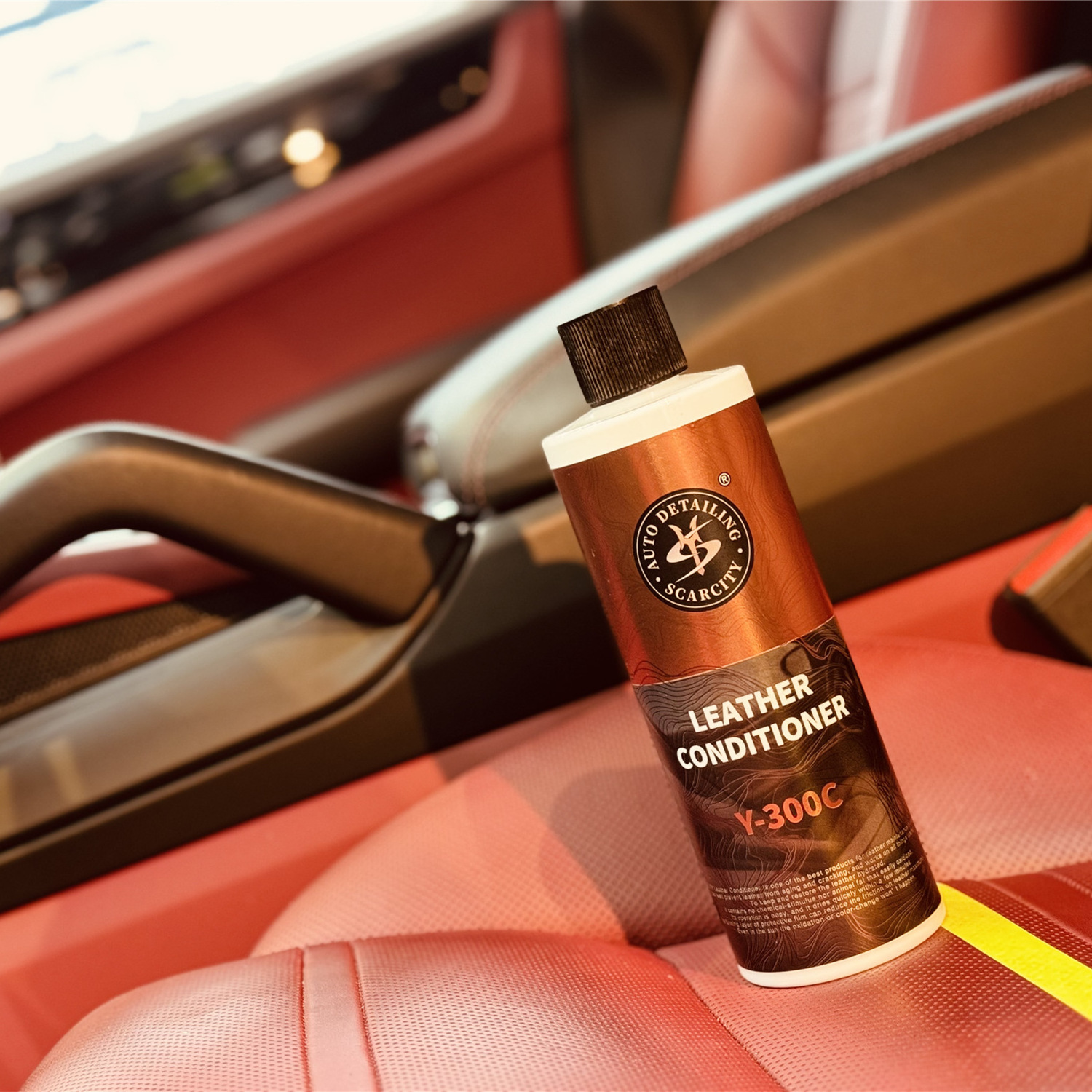 SCARCITY Auto Leather Seat Conditioner Leather Matte Care Y-300C