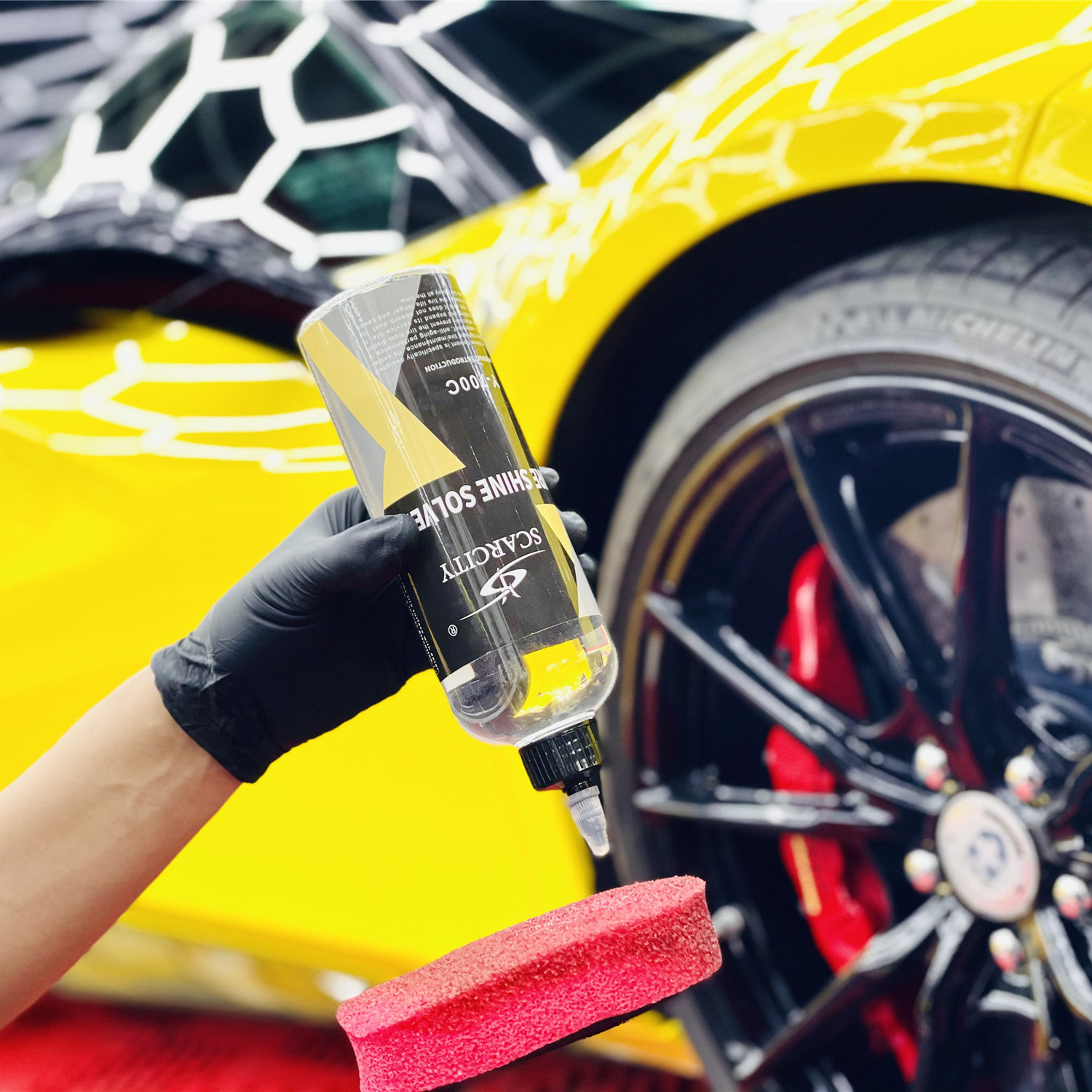 Car Tire Polish Long Lasting Car Tire Shine Spray Coating Automobile Tire Coating Liquid