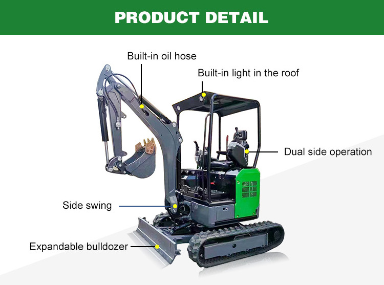 Brand New EPA hydraulic breaker for mini excavator track hoe excavators used excavators south korea trade for sale