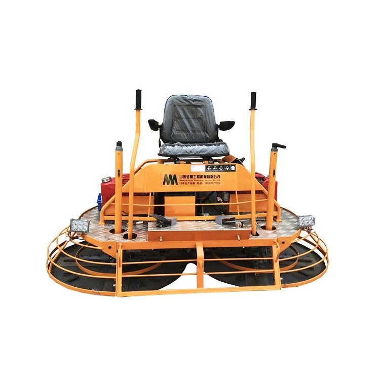 Free Shipping CE EPA ride on power trowel pan concrete machine power trowel float pan for sale