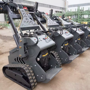 Free Shipping track/wheel skid steer loader big power 23hp 25hp used skid steer loader front end mini skid steer loader for sale