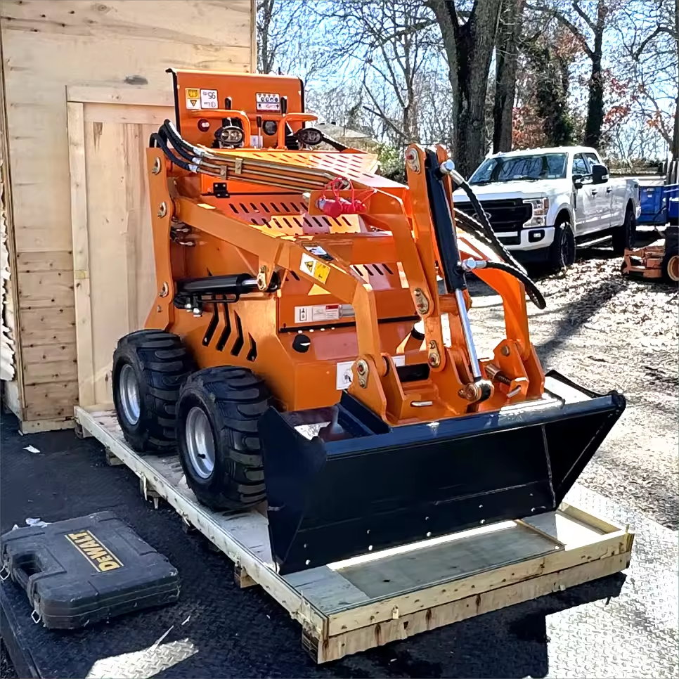 Free Shipping track/wheel skid steer loader big power 23hp 25hp used skid steer loader front end mini skid steer loader for sale