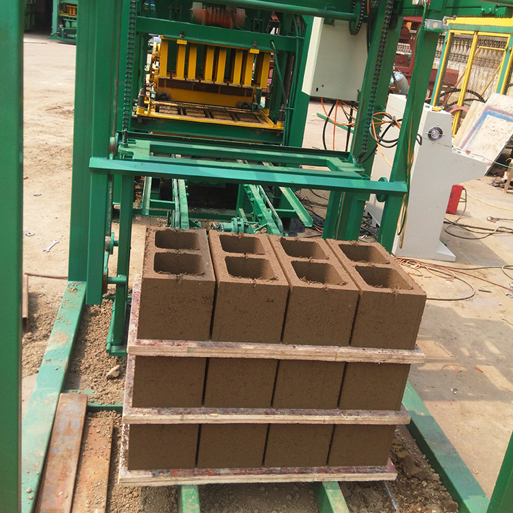 Free Shipping Block Making Machine Semi Automatic Hollow Hallow Concrete Cement Brick Make Machinery In Africa