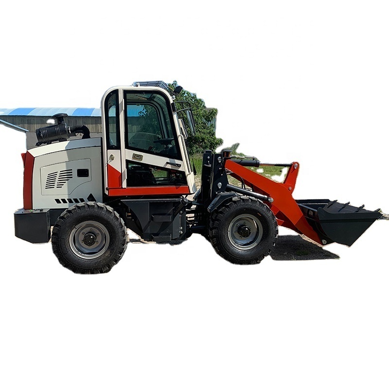 China front end loaders mini loader 4wd loaders price with snow blower