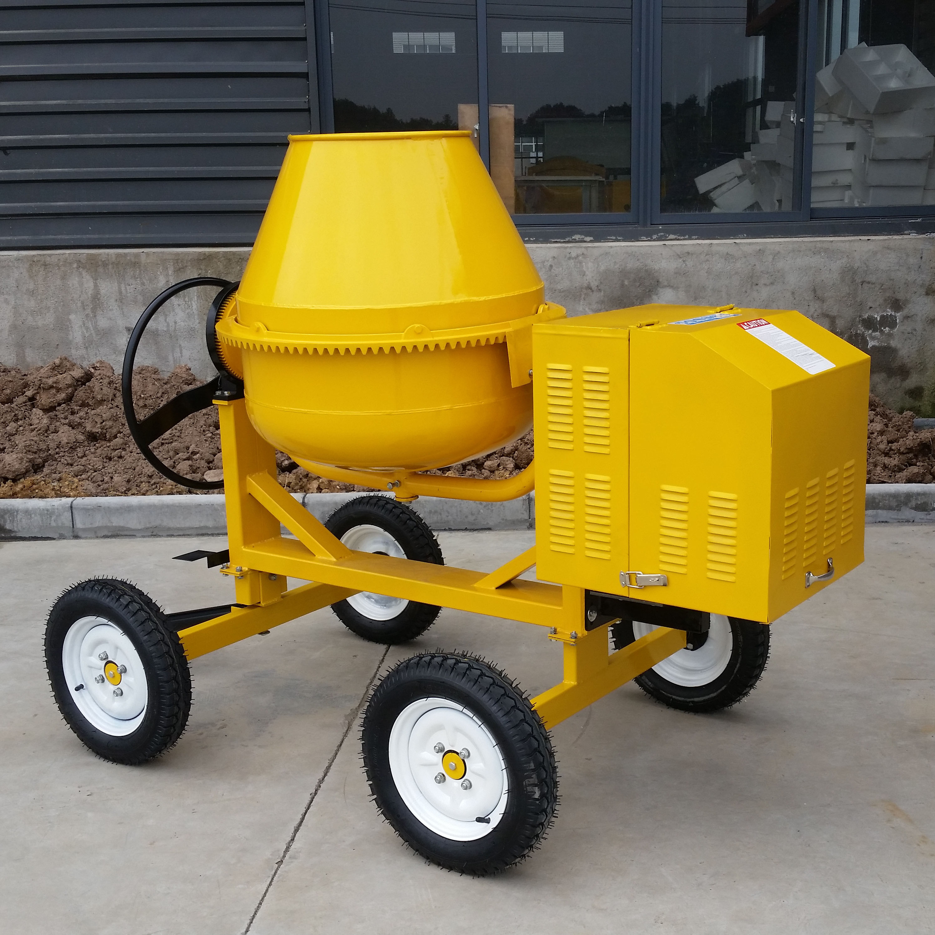 Durable diesel or gasoline engine concrete mixers machines mini drum capacity 350 400 500 700 liter for construction