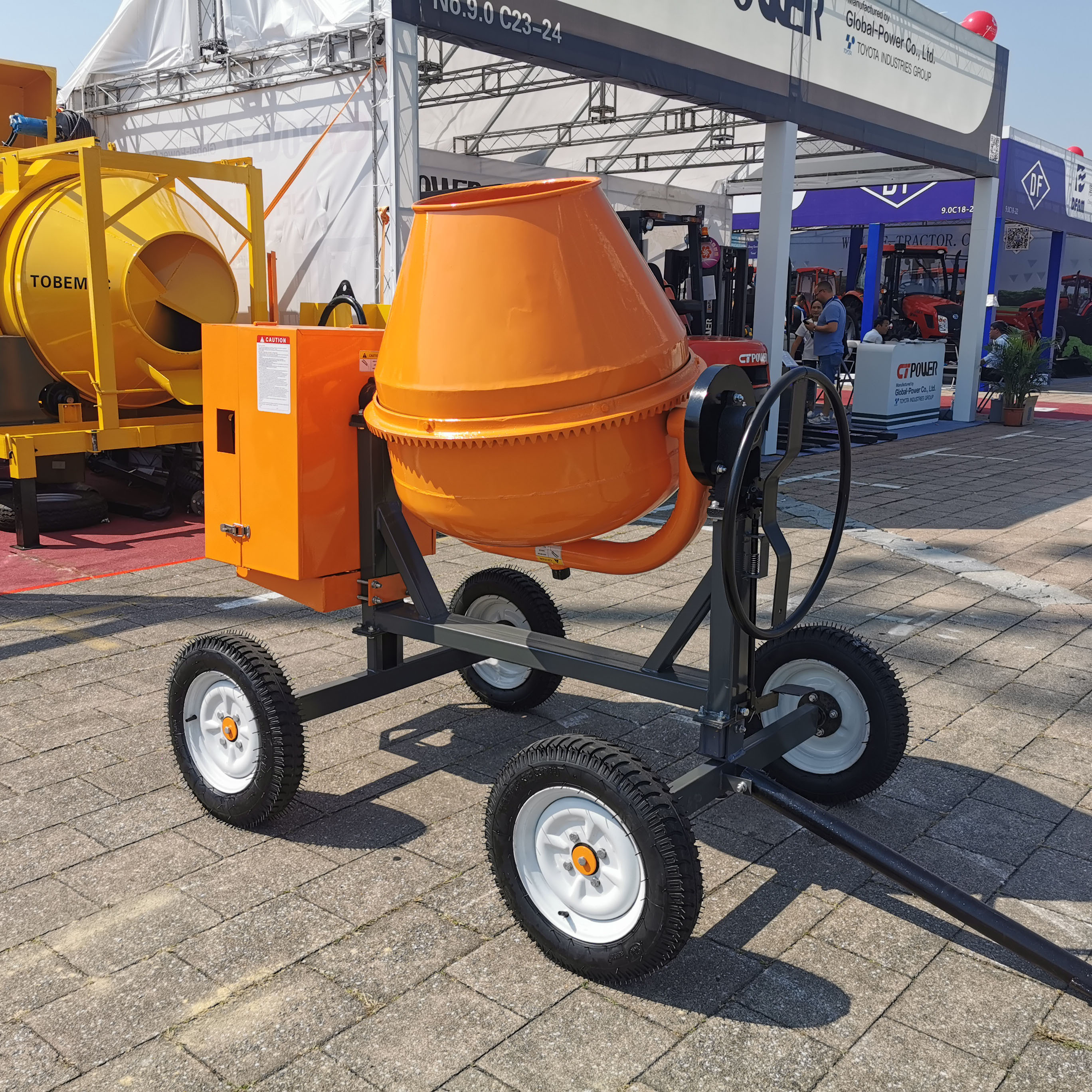 Durable diesel or gasoline engine concrete mixers machines mini drum capacity 350 400 500 700 liter for construction