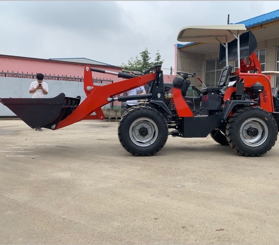 Mini Wheel Loader 1.5 Ton Wheel Loader Diesel Engine Yangdong Engine