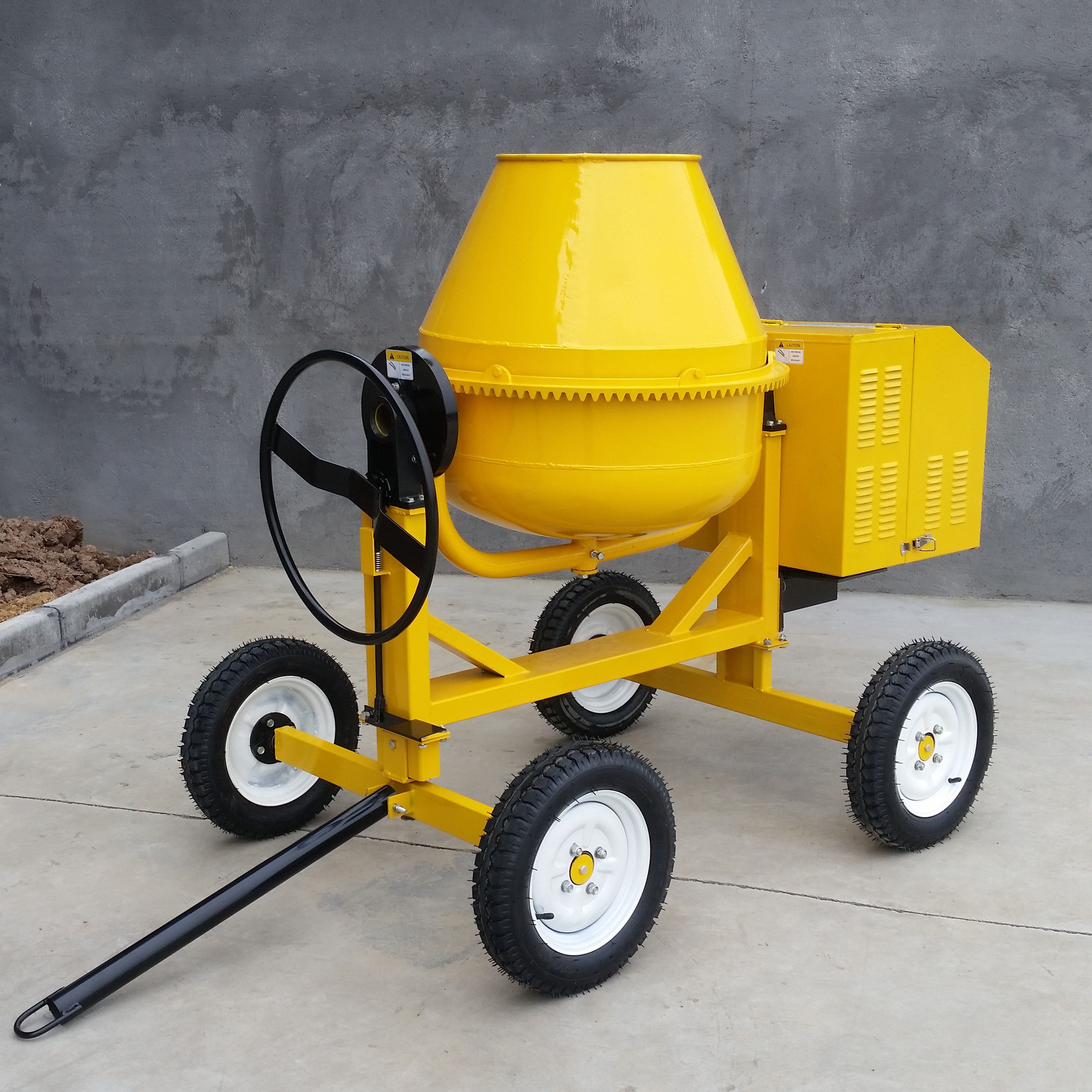 Durable diesel or gasoline engine concrete mixers machines mini drum capacity 350 400 500 700 liter for construction