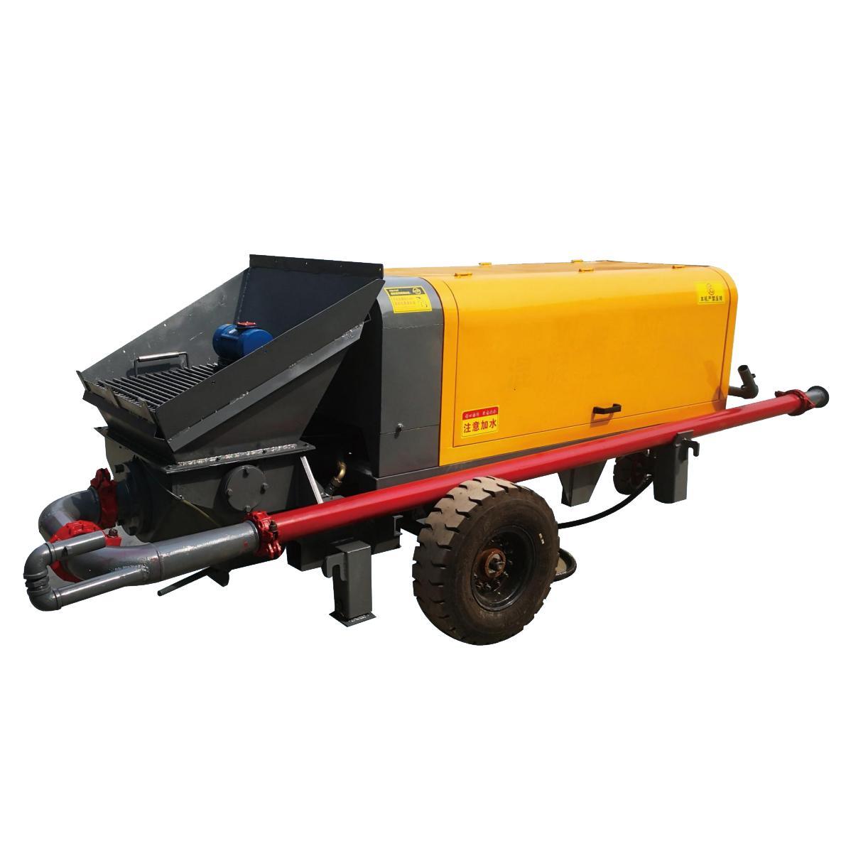 Cheaoest Diesel Concrete Pump Electric Trailer Concrete Pump New Mobile Mini Concrete Pump