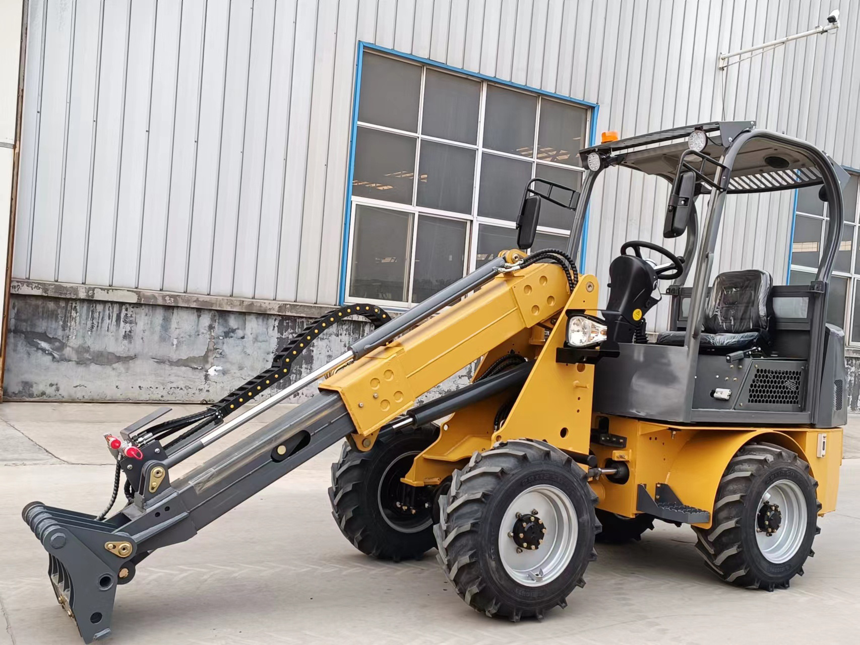 Free Shipping Telescopic Loader 400kg-6ton Mini wheel Small diesel/electric loader best price flexible Loader