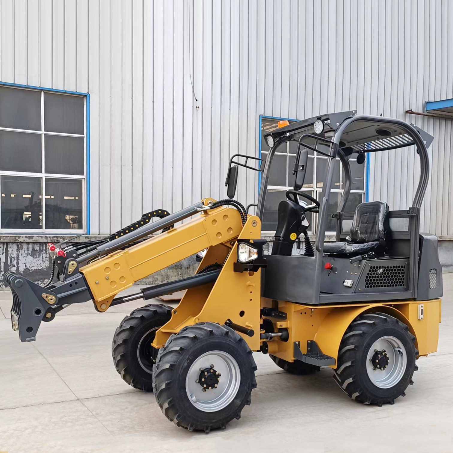 Free Shipping Telescopic Loader 400kg-6ton Mini wheel Small diesel/electric loader best price flexible Loader