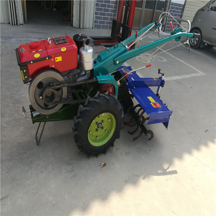 15HP 18HP 22HP Mini 2 Wheel Farm Walking Tractor With Plough/Rotary Tiller With Seat