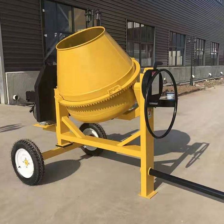 Factory price portable Diesel Small Concrete Mixer machine self loading 400L concrete mixer for sale with pump mini