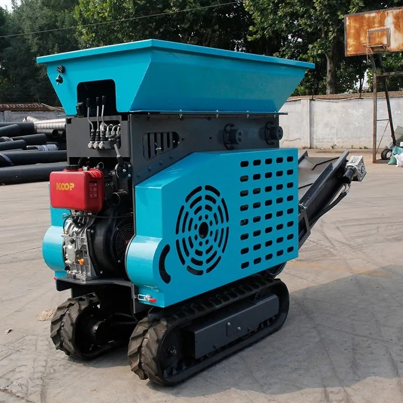 NUOTE Easy Install Stone Crushing Machine Mini Mobile Jaw Crusher For Limestone Granite Construction Waste