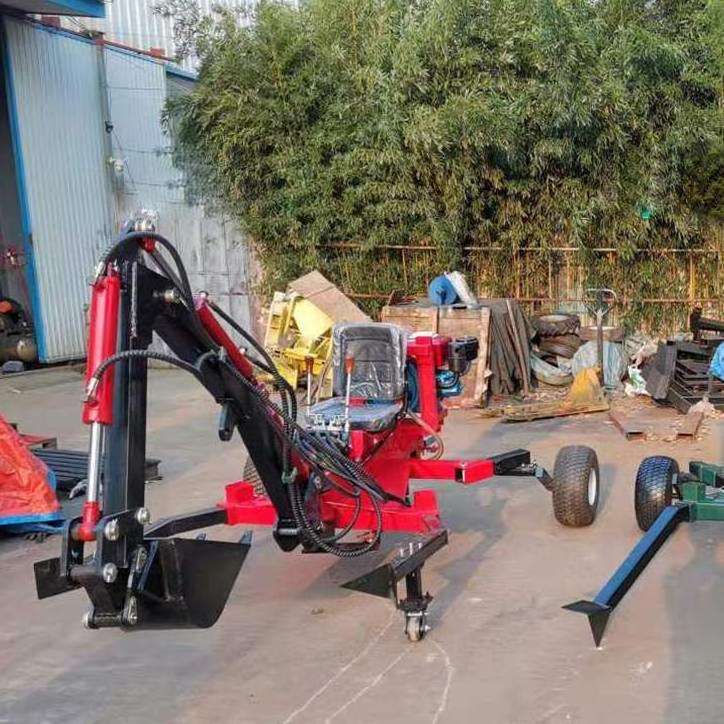 Wholesale Agriculture Machinery Mini Excavator Towable Backhoe 1ton excavator for sale in American