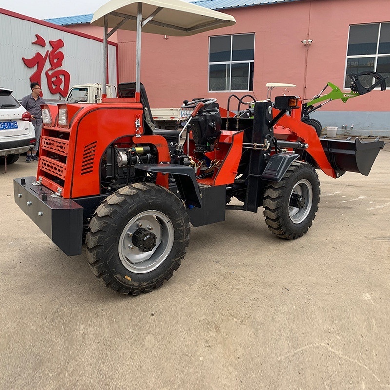 Mini Wheel Loader 1.5 Ton Wheel Loader Diesel Engine Yangdong Engine