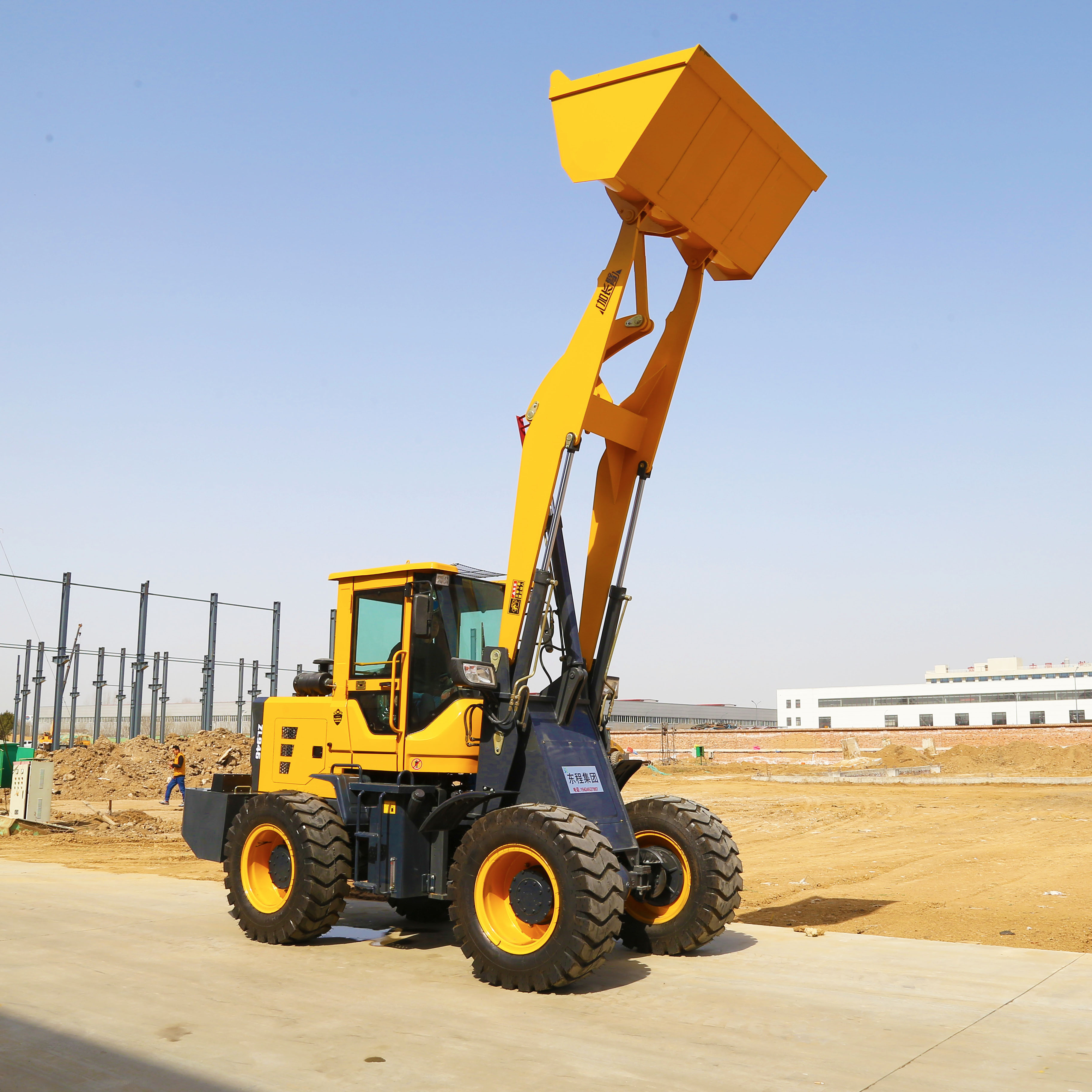 Wheel loader engine wheel loader backhoe small wheel loader Earth moving Machinery for sale