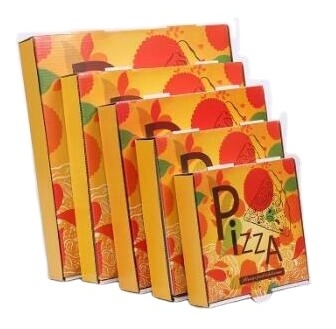 Wholesale custom personalized cheap window pizza boxes