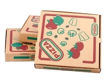 Wholesale custom personalized cheap window pizza boxes