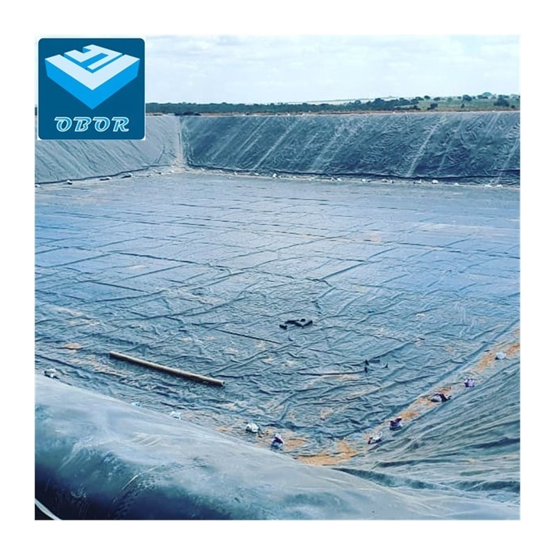 0.1 - 5mm factory price Fish Farm dam liner HDPE Geomembrane Pond Liner