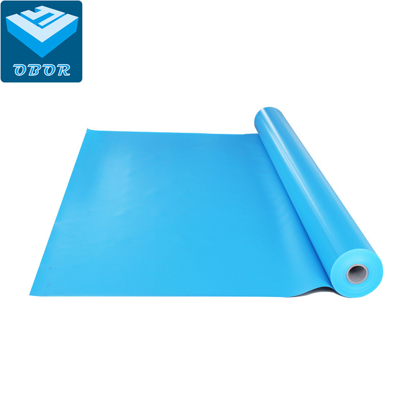 1mm 1.5mm 2mm blue color hdpe  pond liner pool liner  water park liner manufacturer supplier