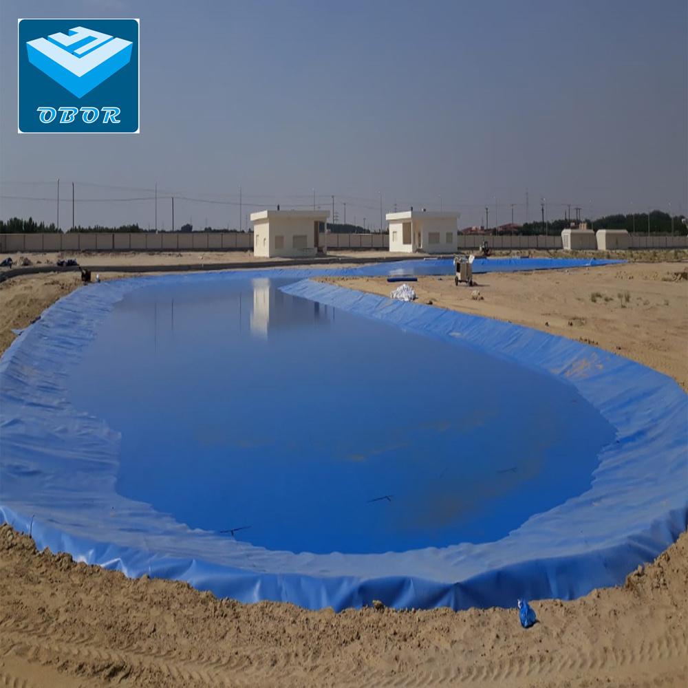 1mm 1.5mm 2mm blue color hdpe  pond liner pool liner  water park liner manufacturer supplier