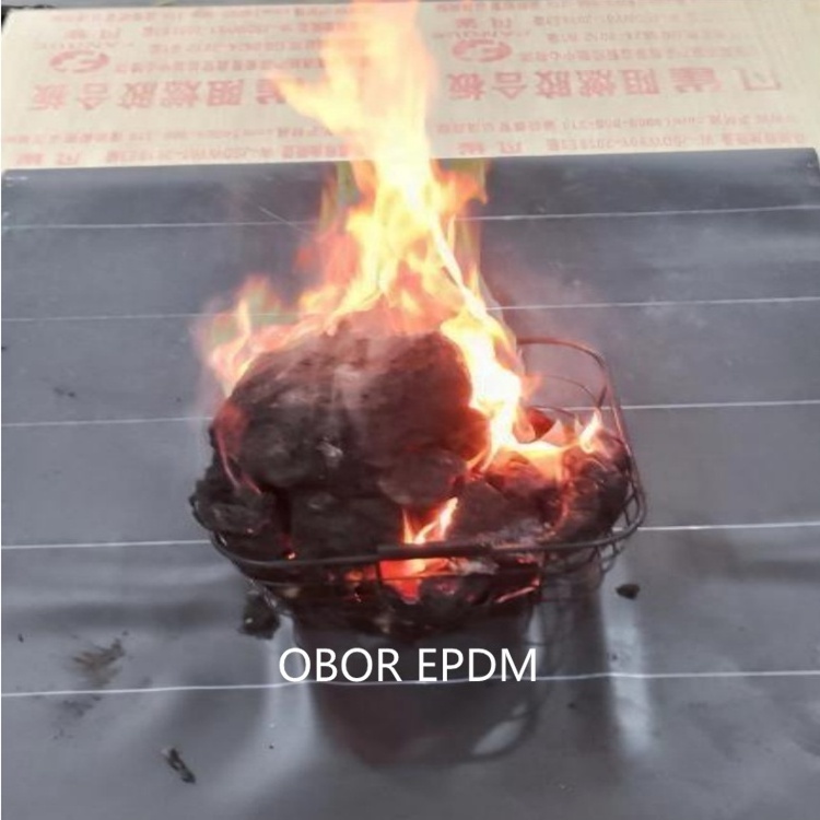 epdm Pond liner 45mil 60mil 30mil geomembrane waterproof membrane  EPDM rubber sheet