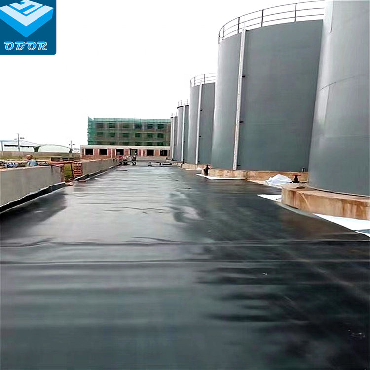 HDPE Geomembrane  Aquaculture smooth surface dam liner film  fish pond liner Geomembrane