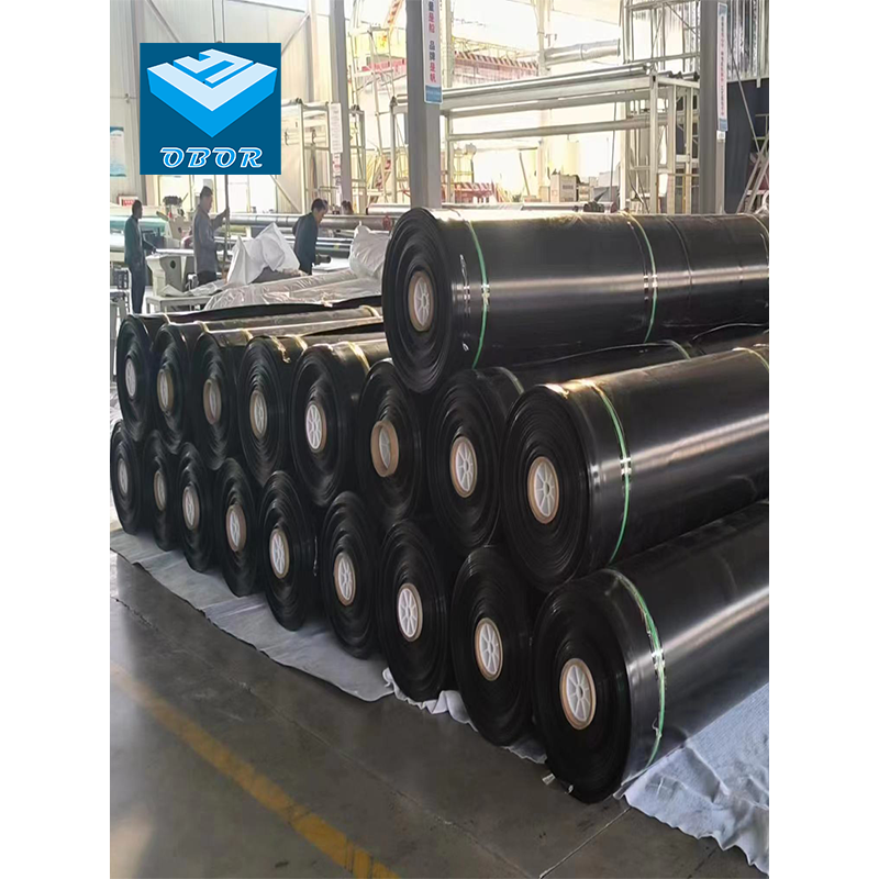 Factory plastic sheets 1.5mm 2mm geomembranes hdpe 1mm geomembrane price