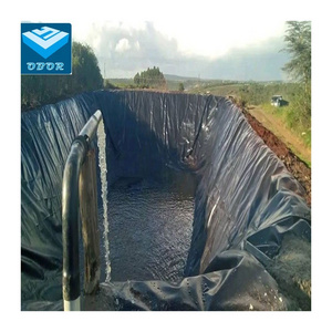 OBOR Blue Geomembrane Fish Pond Liner 0.2mm 0.3mm HDPE Geomembranas Price