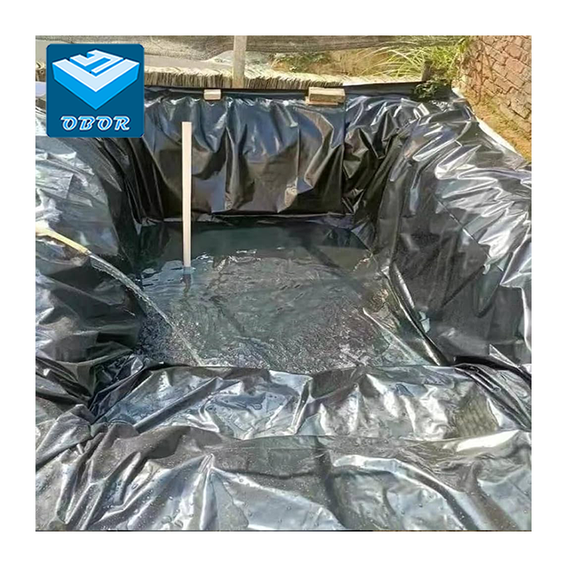 0.5mm 1mm 2mm 3mm Smooth Surface HDPE Waterproof Geomembrane Liner for Pond Dam Lagoon