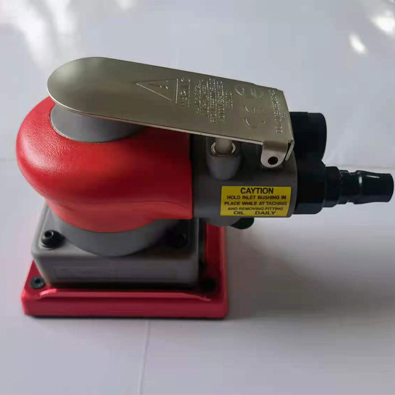 Car Polishing Paint Surface  Pattern Polishing Grinding Ash Square Pneumatic Grinding Machine  Sandpaper Dry Grinding