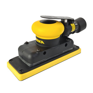 7*198mm Hight Efficiency Pneumatic Square grinder Air Orbital Sander Tool For polishing machine car