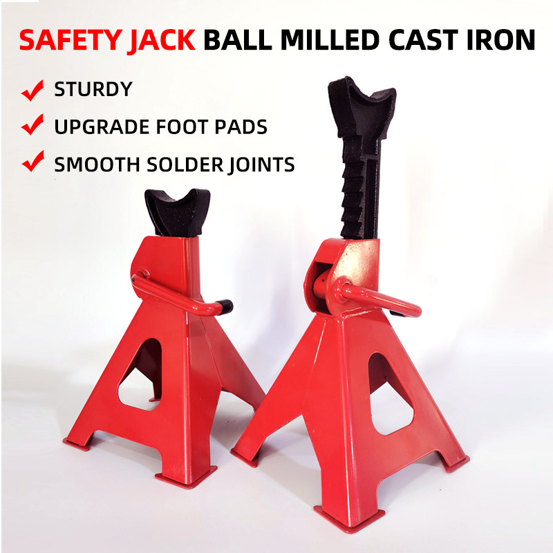 Car Truck car jack 3/6/12Tons  Auto Shop Safety Tool Jack Stand Adjustable Height