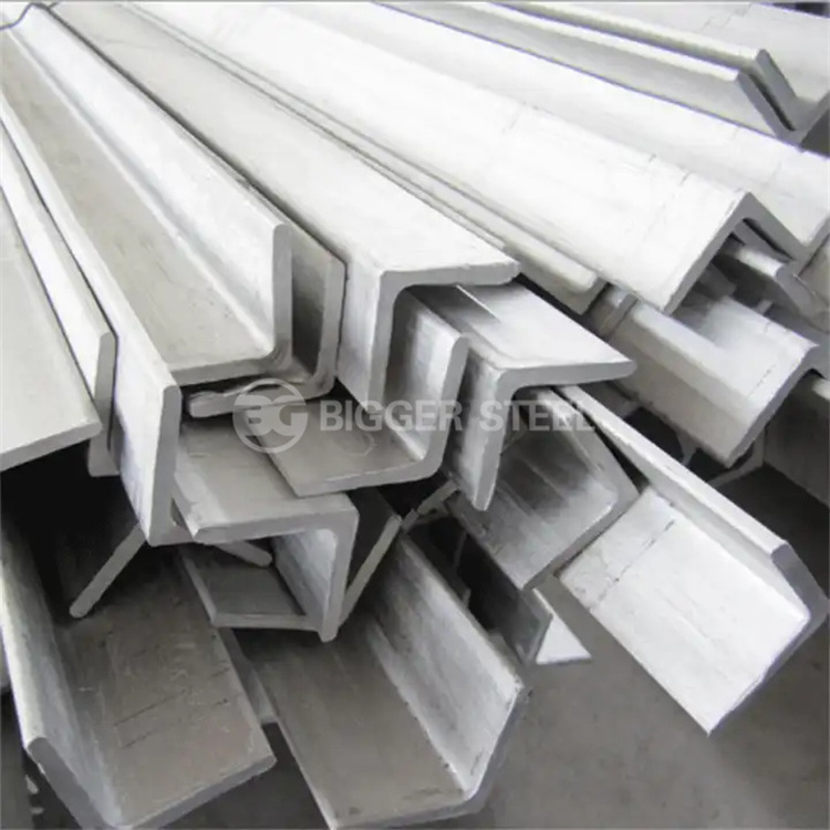 ASME AISM 201 202 304  unequal stainless steel angle bar price 316 stainless steel angle bar