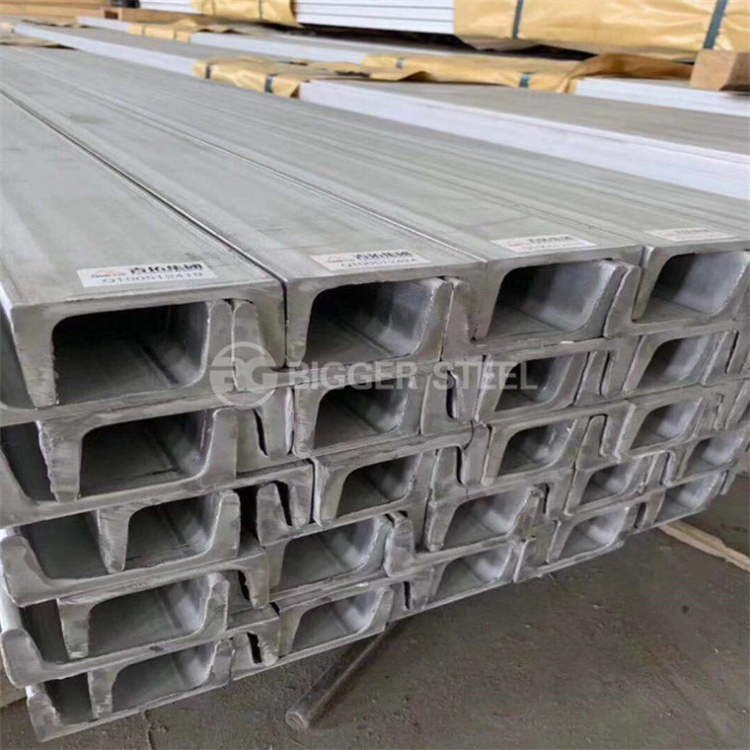 SS 201 202 U Channel Stainless Steel 304 316 Decorative Channel Bar Profiles