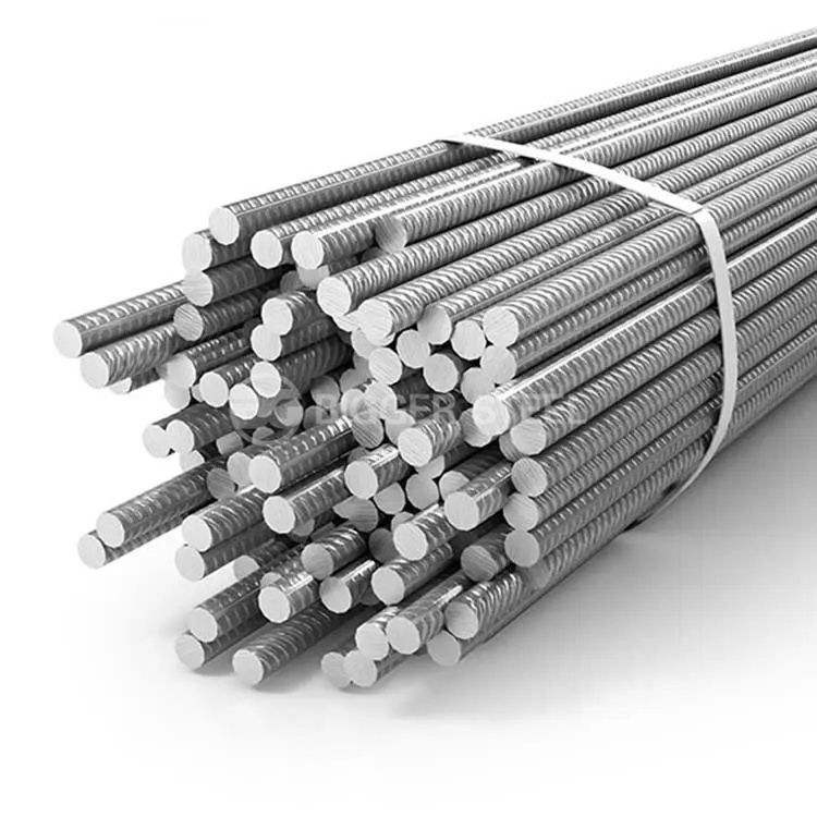 Low Price Customized Stainless Steel Rebars Carbon Iron Steel Rebars for Construction