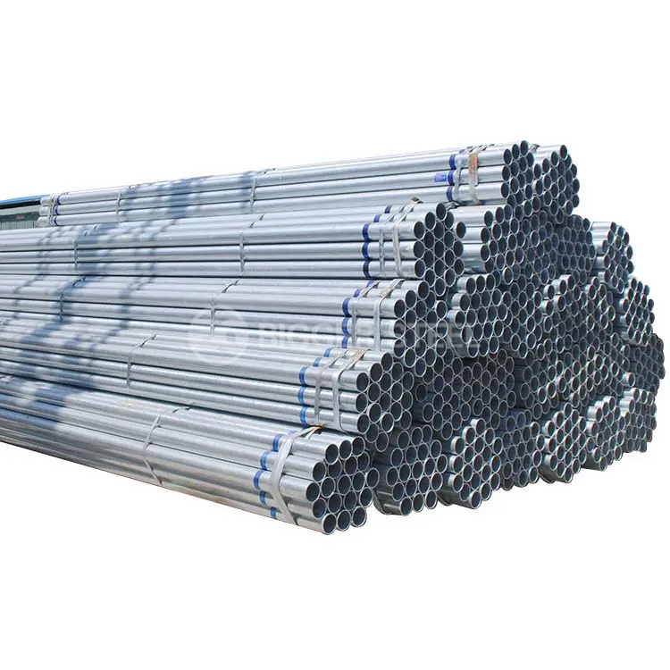 Factory Supply Hot Dipped Round Galvanized Steel Pipe 20ft Pre Galvanized Steel Pipe Iron Tube