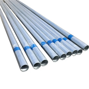 Wholesale hot dip gi seamless galvanized round steel pipe ASTM  A36 A283  A285 A106 Sch 40 ERW Gl  lron Tube