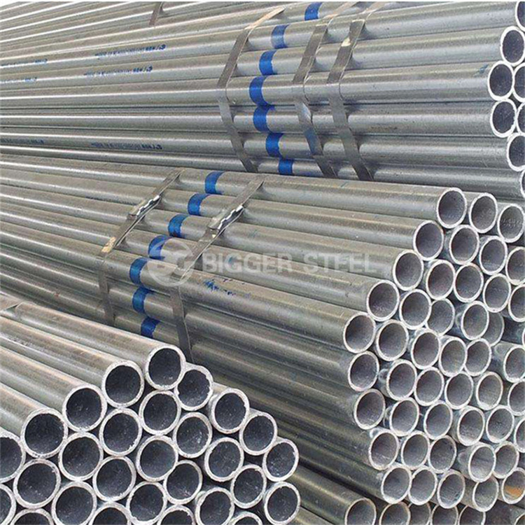 Factory Supply Hot Dipped Round Galvanized Steel Pipe 20ft Pre Galvanized Steel Pipe Iron Tube